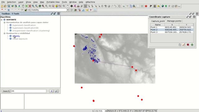 Coordinate capture tool utilities in gvSIG смотреть онлайн