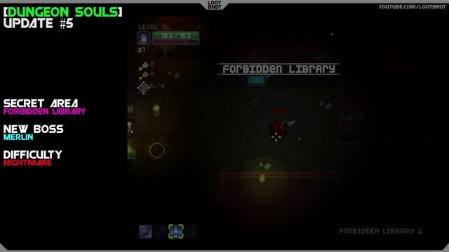 Dungeon souls Secret area/boss [Forbidden Library] смотреть онлайн