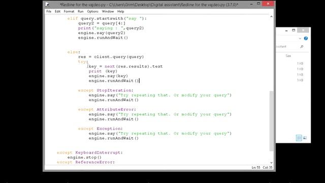 PYTHON Advanced - Making a digital assistant - A little bit of everything || HOX FRAMEWORK смотреть онлайн