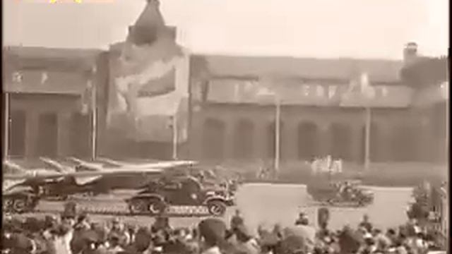 1 мая 1963г Москва Красная площадь. Военный парад . смотреть онлайн