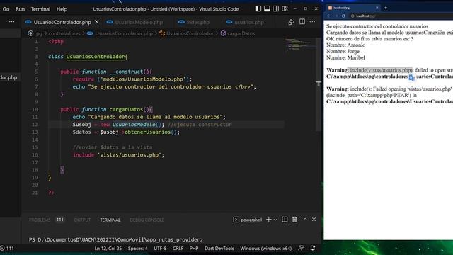 Programación web PHP CSS Consultar datos de BD con PHP XAMP PostgreSQL 9.x mostrarlos en tabla HTML смотреть онлайн