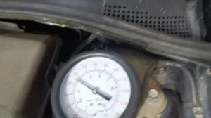 Замер давления топлива Mazda 3