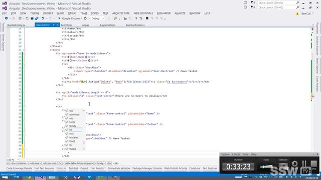 How to make web applications with AngularJS and ASP.NET MVC | Dev SuperPowers Episode #7 | Ben Cull смотреть онлайн