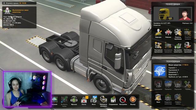 Обзор игры Euro Truck Simulator 2 смотреть онлайн