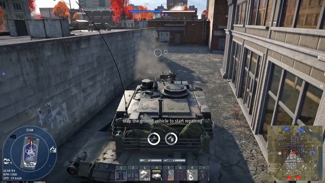M1A2 Abrams American Main Battle Tank Gameplay || War Thunder смотреть онлайн