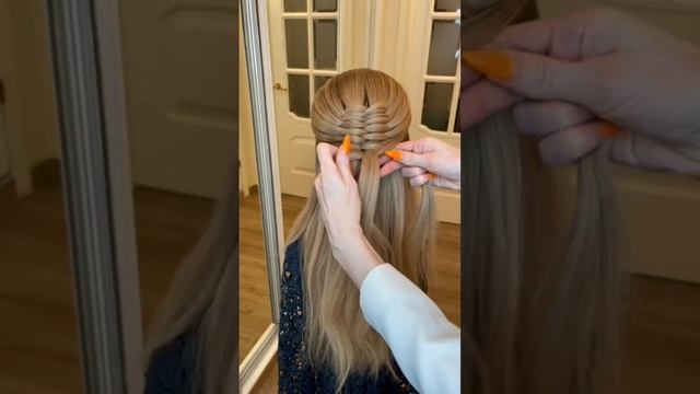Простая красивая прическа hair 31, лайфхак haircut shorts Марина Гоголева волосы плетение braid смотреть онлайн