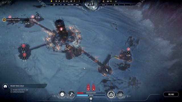 Frostpunk - A new home, hard mode, NO TESLA CITY/CHILD LABOR смотреть онлайн