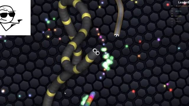 slither.io / Удачная игра! Змейка 007 смотреть онлайн