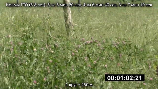 Первоклашка бежит 1 километр на время. Часть 1. смотреть онлайн