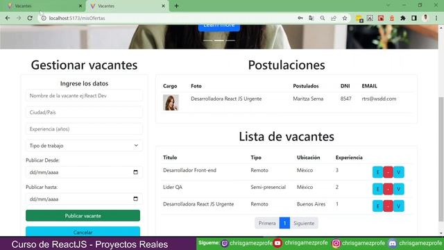 Curso Completo de ReactJS con NodeJS, Express, MySQL - Uno de los Proyectos смотреть онлайн