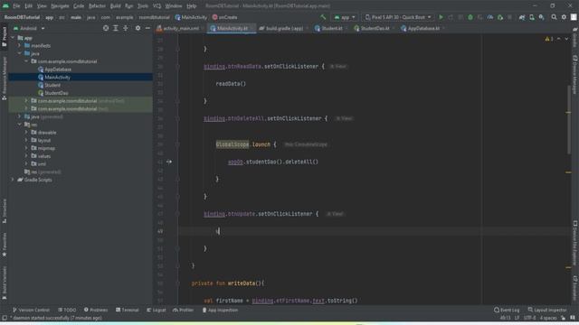 ROOM Database - #3 Update and Delete Data | Android Studio Tutorial | Kotlin | 2023 смотреть онлайн