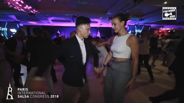 Glenn Donkers & Alexandra - Social Dancing @ PARIS INTL SALSA CONGRESS 2018