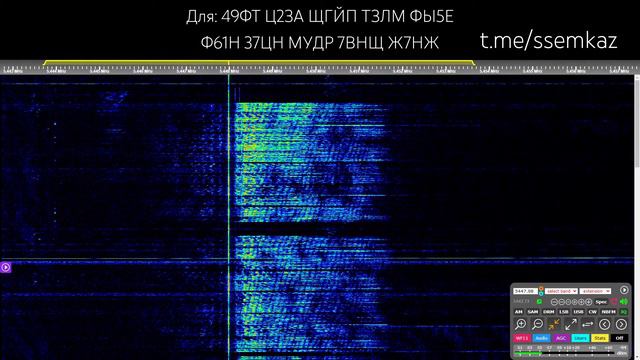 The PIp (5448/3756kHz) voice message 19.09 - 15:10 UTC смотреть онлайн