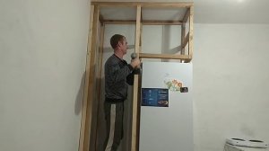 DIY Шкаф из вагонки своими руками.Шкаф для одежды своими руками.Стройка дома своими руками..mp4