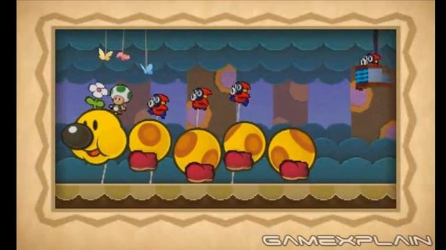 Paper Mario Sticker Star: Ending & Credits Parade (Spoilers!) смотреть онлайн