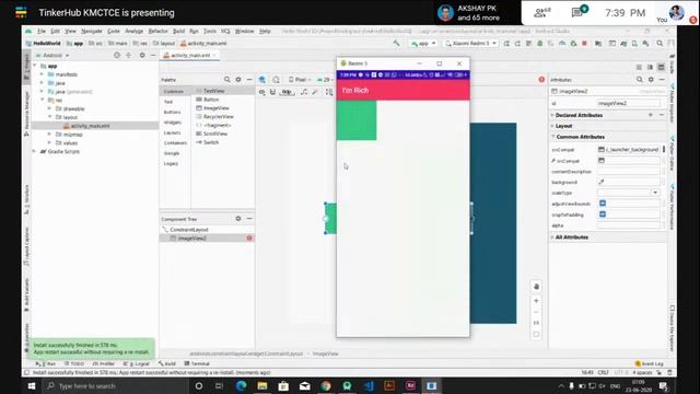Android Bootcamp | Malayalam | Live | Day 7| TinkerHub KMCTCE | Learn from Home | Sreehari K смотреть онлайн