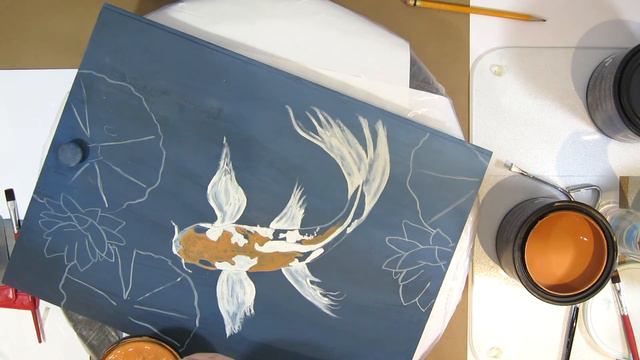 How to Handpaint Designs on Furniture смотреть онлайн