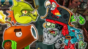 «Plants Vs. Zombies 2» в двух словах #2  (Пиратские Моря)