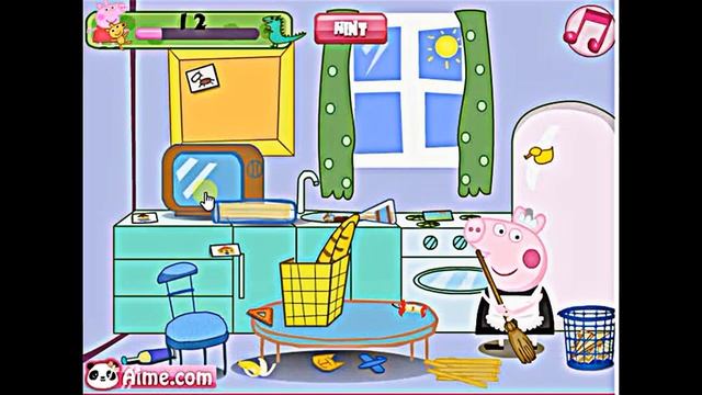 BABY HAZEL GAME SPORT ARENA | BABY GAMES PEPPA PIG CLEAN ROOM THE BEST BABY GAMES смотреть онлайн