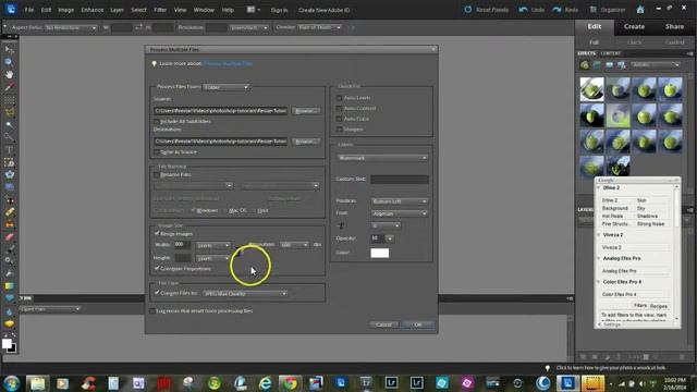Process Multiple Files with Photoshop Elements 10 смотреть онлайн