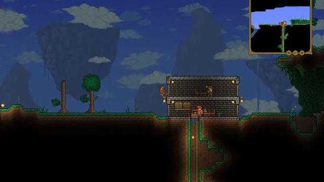 прохождение игры terraria 1 3 (Expert mode) №2 Обновка! смотреть онлайн
