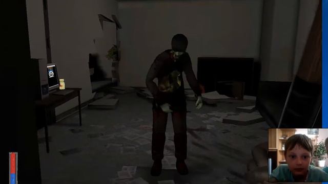 Проходим ДЕНЬ ЗОМБИ с вебкой [ЧАСТЬ 1] знакомимся с игрой. смотреть онлайн