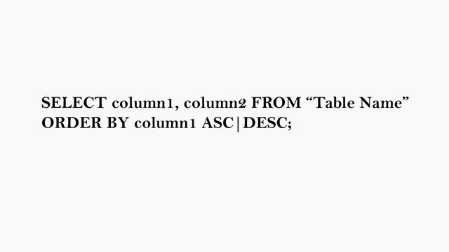Lecture 2 - AND, OR, ORDER BY, INSERT INTO & NULL VALUES - By Abanob Emad смотреть онлайн