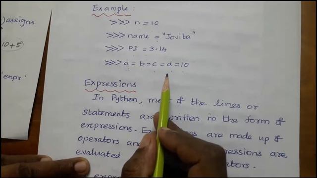 VARIABLES IN PYTHON / Explained in Tamil and English смотреть онлайн