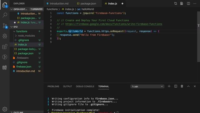 【012】Cloud FunctionsでHello Worldを出力するWeb APIを作る【Firebase】 смотреть онлайн