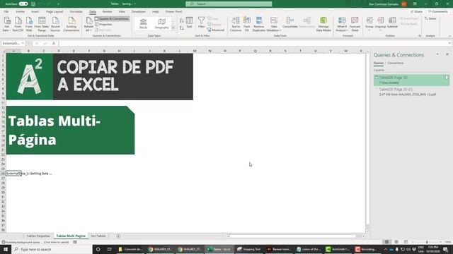 ¡La manera más sencilla de convertir PDFs a Excel! ¡Todo se hace fácil con power Query! ? смотреть онлайн