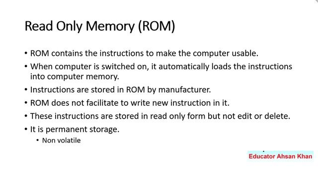 What is ROM? Read Only Memory | Types of ROM: PROM, EPROM, and EEPROM | CS Preparation Lecture 21 смотреть онлайн