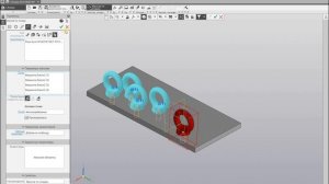 КОМПАС-3D. Зеркальное отражение компонентов в сборке.