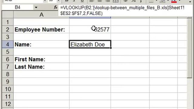 VLOOKUP Between Separate Workbooks and Worksheets in Excel смотреть онлайн