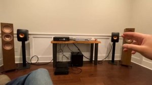 KEF LS50 Meta vs KEF R7 subjective comparison (no sound demo)