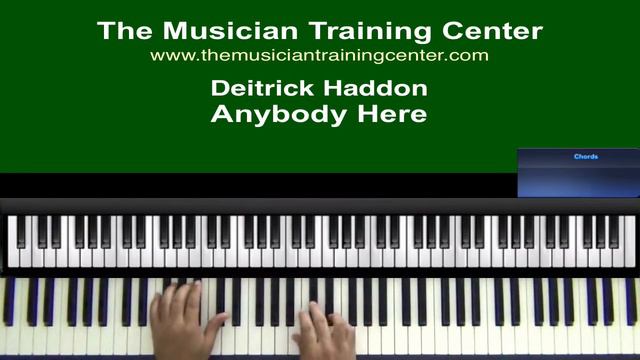 How to Play "Anybody Here" by Deitrick Haddon смотреть онлайн