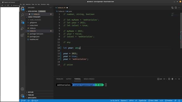 Tipos de Datos Básicos en TypeScript -- Curso de TypeScript #03 смотреть онлайн