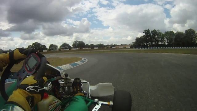 Circuit international du grand Ouest - Essay (Fr) - Rotax Max Tony Kart EVR - karting - Full sessio смотреть онлайн