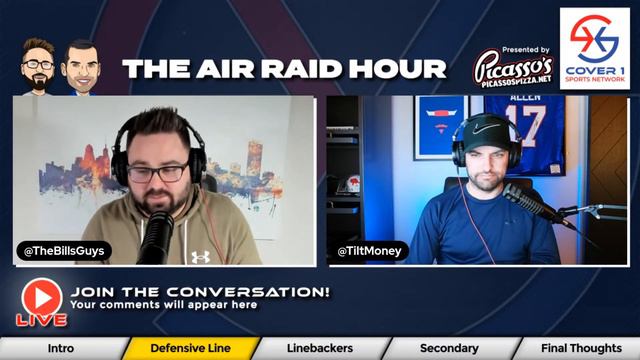 NFL Combine Reactions - Defensive Players on the Buffalo Bills Radar | ARH смотреть онлайн