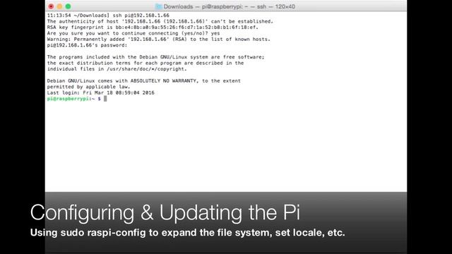 Soilcam - 02 - Initial Setup of Raspberry Pi смотреть онлайн