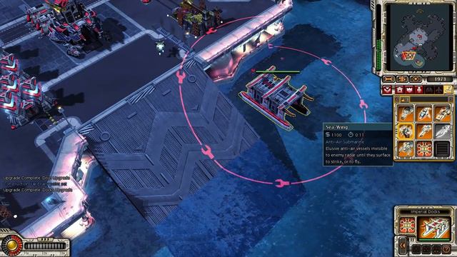 Command and Conquer Red Alert 3 vs medium level AI смотреть онлайн
