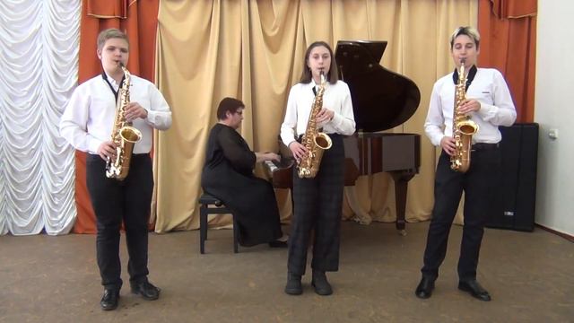 Ансамбль "Сакс". А.Цфасман "Озорная девчонка". смотреть онлайн