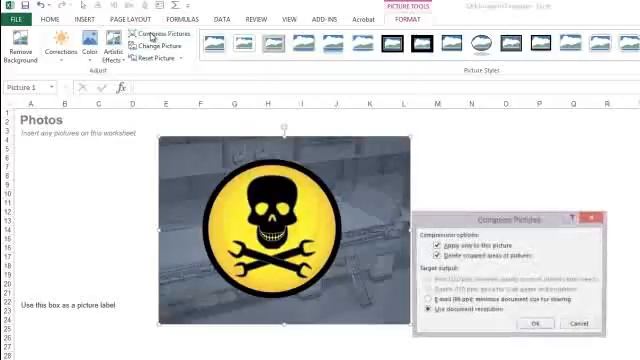 Compress photos within Excel смотреть онлайн
