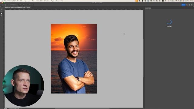 How to Let Photoshop Blend Your Layers Automatically! смотреть онлайн