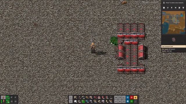 Factorio 4-to-3 Belt Balancer Tutorial (Step-By-Step) смотреть онлайн