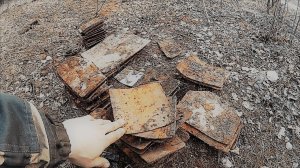 Не знал, что это будут броне пластины, дорога времен СССР.