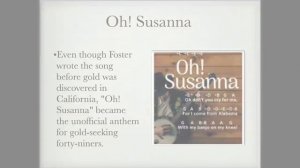 Oh! Susanna - Stephen Foster (Original and Racist Lyrics)