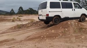 ? VW Transporter T4 2.4D Syncro 4x4 ? #flamingooffroad