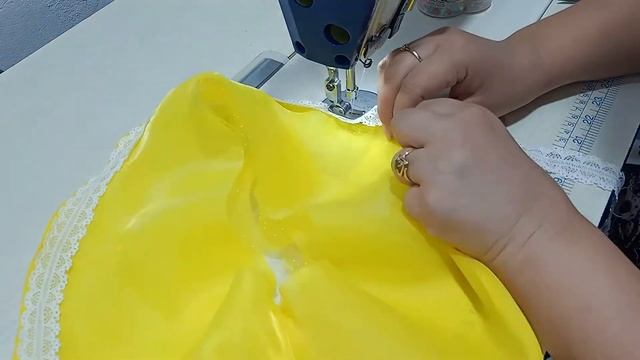 Пошив детского жёлтого платья смотреть онлайн