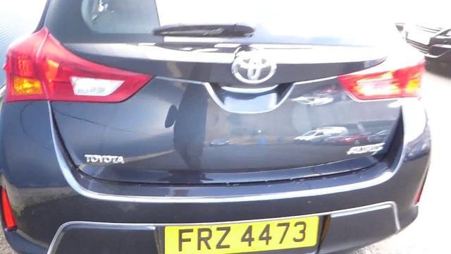 Toyota Auris Colour - Deep Titanium Blue смотреть онлайн