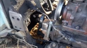 Дт-75 замена ТНВд начало ремонта！часть1